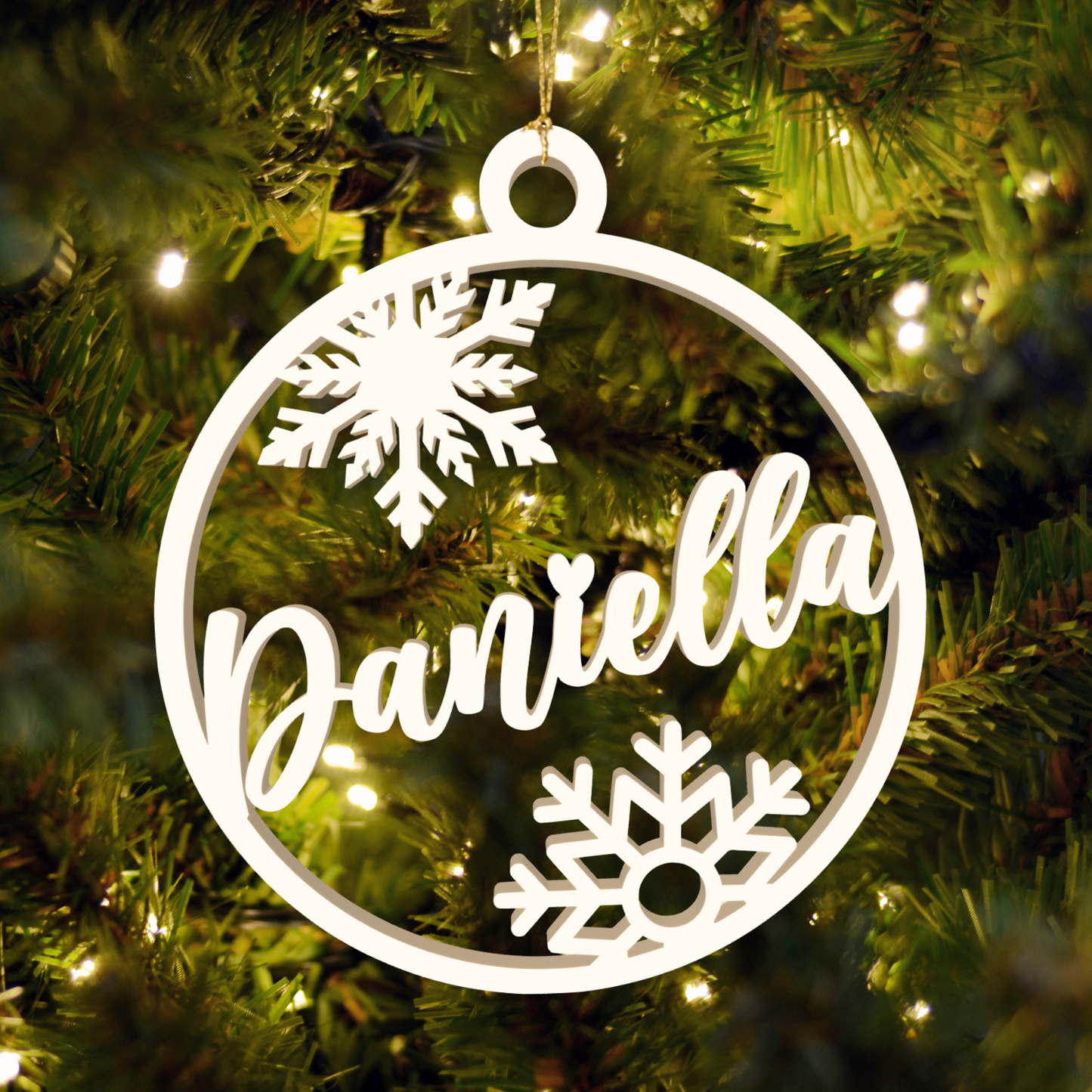 Julgransdekoration Vit